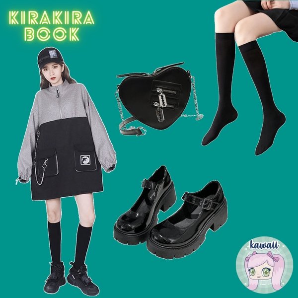 Black Kawaii Set #1 - Kirakira World