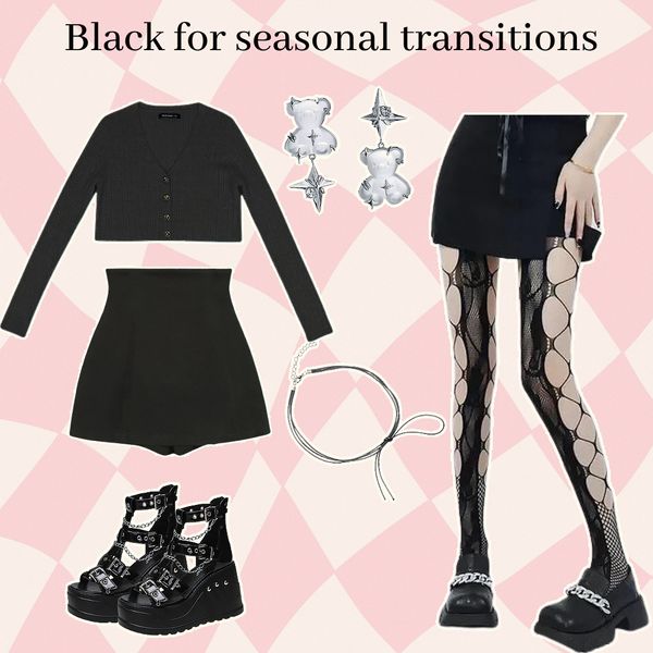 Black for Seasonal Transitions - Kirakira World