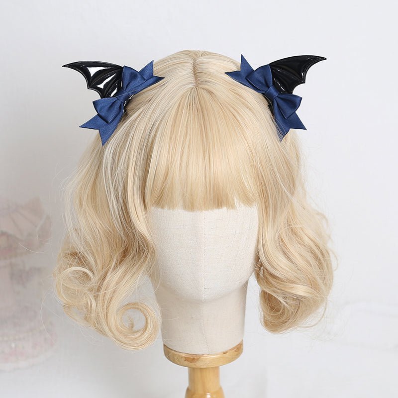 1 pair Kawaii Devil Wing Hairpin - Kirakira World