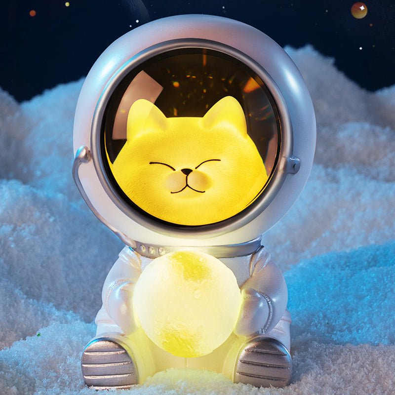 Cute Animal Astronaut LED Night Light - Kirakira World - grungestyle - kawaii fashion -kawaii store-kawaii aesthetic - kawaiistyle