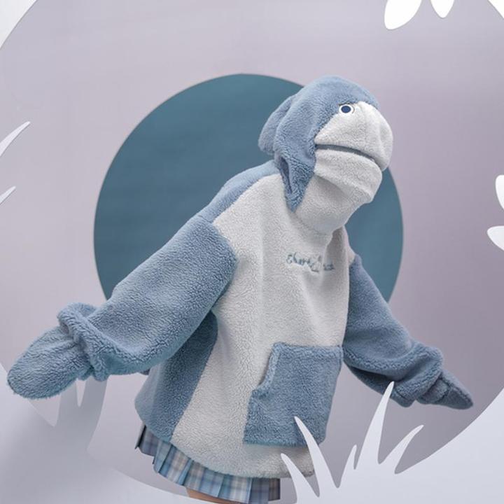 Original Design Baby Shark Zipper Hoodie - Kirakira World - grungestyle - kawaii fashion -kawaii store-kawaii aesthetic - kawaiistyle
