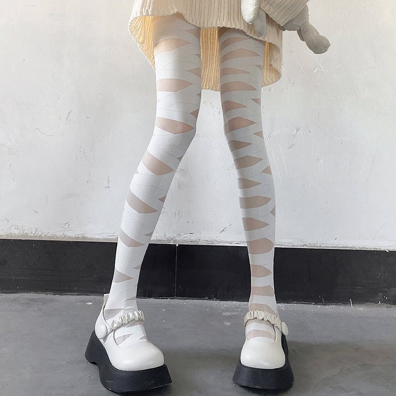 Bandage Style Panty House - off white - Kirakira World