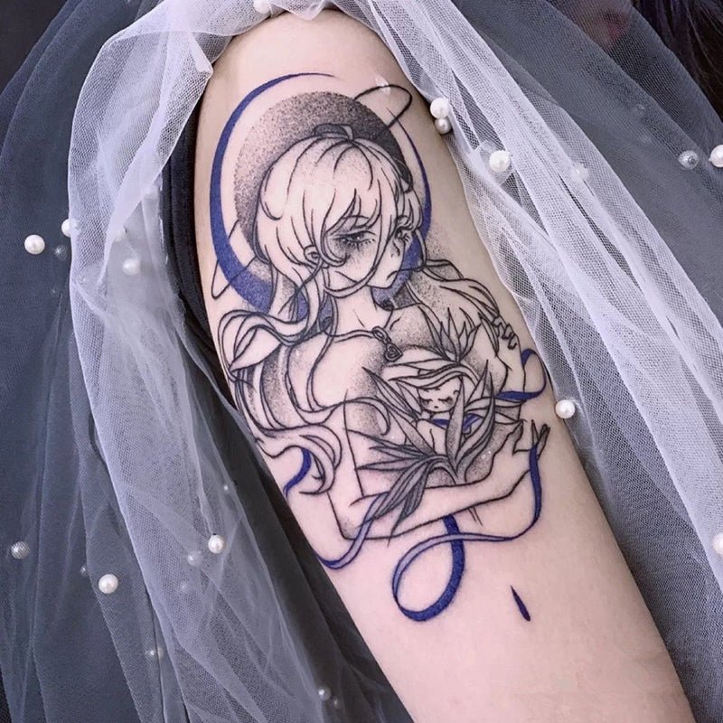 83+ Matching Anime Tattoos You Can't Resist - TattooGlee | Couples tattoo  designs, Tattoos, Matching couple tattoos