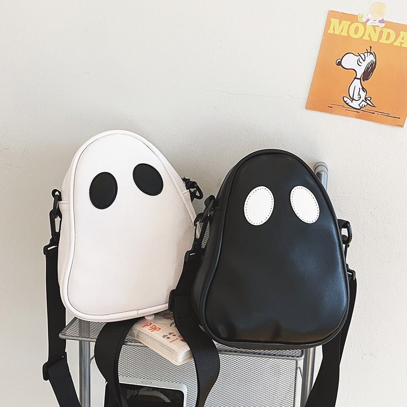 Ghost Halloween Crossbody Purse Bag +Spaceman Keyring - Kirakira World - grungestyle - kawaii fashion -kawaii store-kawaii aesthetic - kawaiistyle