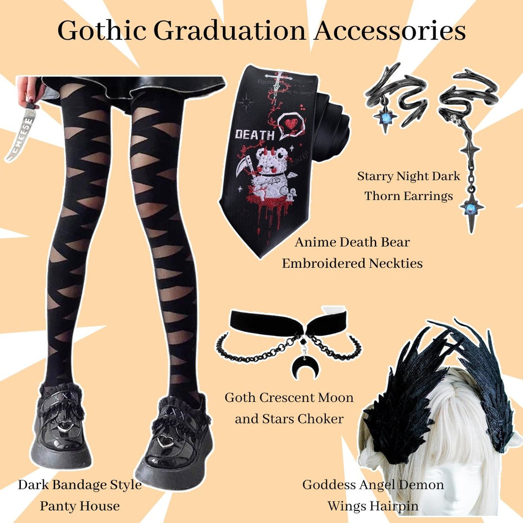 Gothic Graduation Accessories - Kirakira World