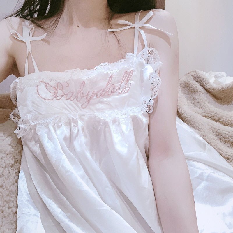Sweet Lolita Lingerie Sleepwear - Kirakira World - grungestyle - kawaii fashion -kawaii store-kawaii aesthetic - kawaiistyle