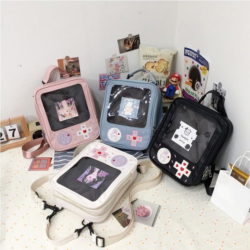 Game Console Style Backpack - Kirakira World - grungestyle - kawaii fashion -kawaii store-kawaii aesthetic - kawaiistyle