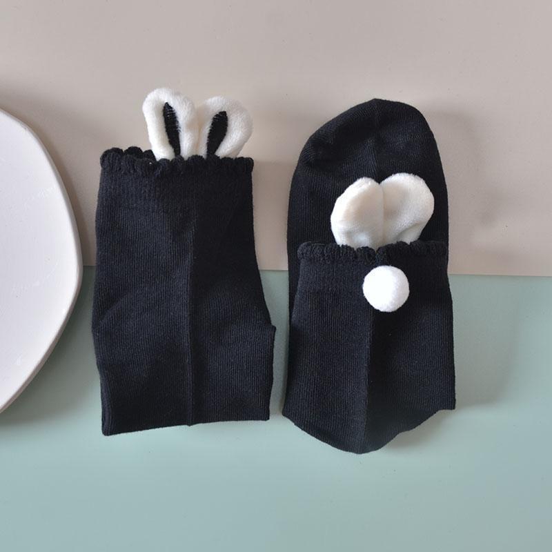 2 pairs- Kawaii Rabbit Ears Lolita Socks - Kirakira World - grungestyle - kawaii fashion -kawaii store-kawaii aesthetic - kawaiistyle