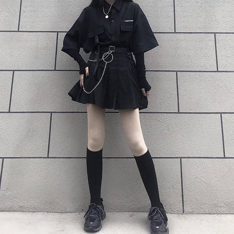 Harajuku Black Skirt – Kirakira World