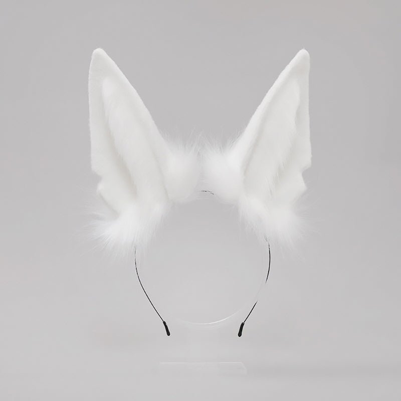 Fox Ears Tail Headband Cosplay Costume Accessory - Kirakira World - grungestyle - kawaii fashion -kawaii store-kawaii aesthetic - kawaiistyle
