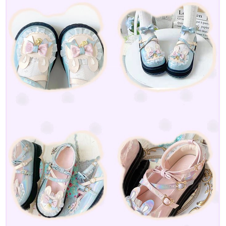 Sweet Lolita Candy Color Plus Size Shoes - Kirakira World - grungestyle - kawaii fashion -kawaii store-kawaii aesthetic - kawaiistyle
