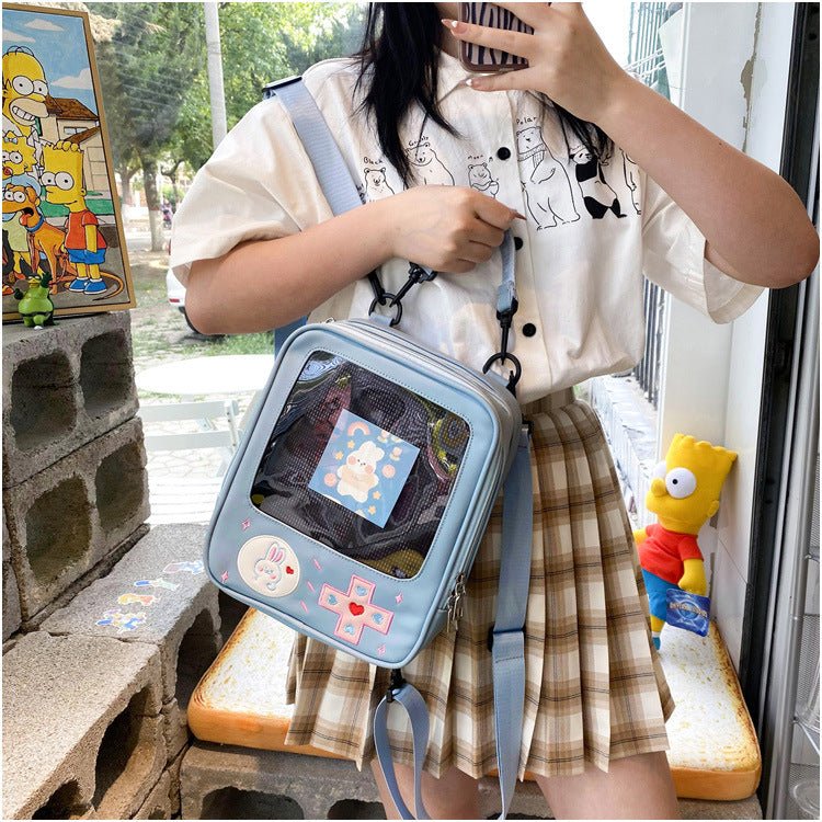 Game Console Style Backpack - Kirakira World - grungestyle - kawaii fashion -kawaii store-kawaii aesthetic - kawaiistyle