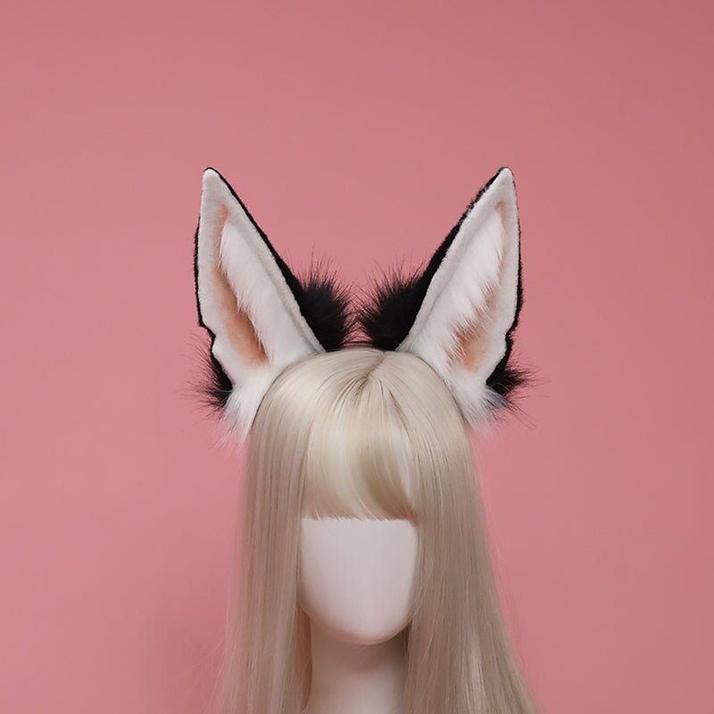 Fox Ears Tail Headband Cosplay Costume Accessory - Kirakira World - grungestyle - kawaii fashion -kawaii store-kawaii aesthetic - kawaiistyle