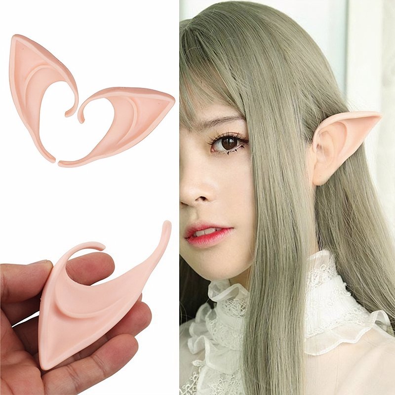 High Quality Soft Latex Cosplay Elf Ears - Kirakira World - grungestyle - kawaii fashion -kawaii store-kawaii aesthetic - kawaiistyle