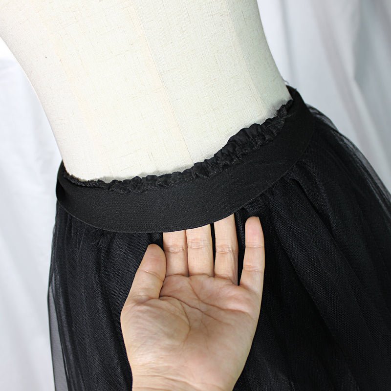 Irregular Tulle Pant Skirt - Kirakira World