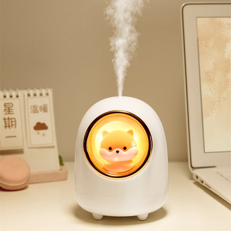 Kawaii Animal Space Capsule LED Lamp Humidifier - Kirakira World - grungestyle - kawaii fashion -kawaii store-kawaii aesthetic - kawaiistyle