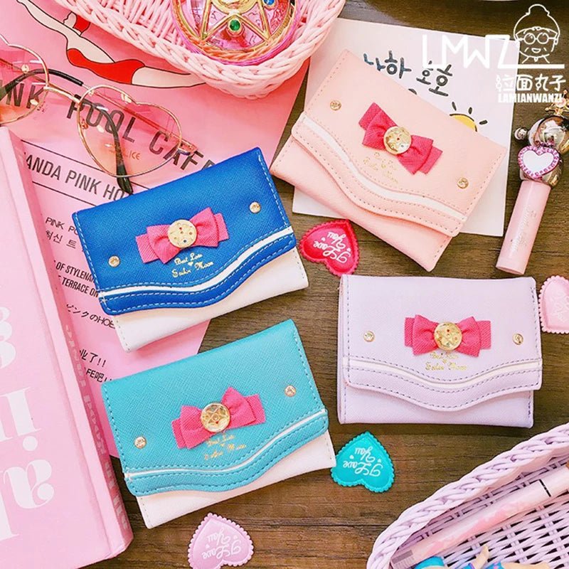 Buy Beautiful Cute Small Short Women's Wallet Clutch Purse Handbag for  Womens, Womens Short Wallet Clutch Purse Card Holder (Pink) at Amazon.in