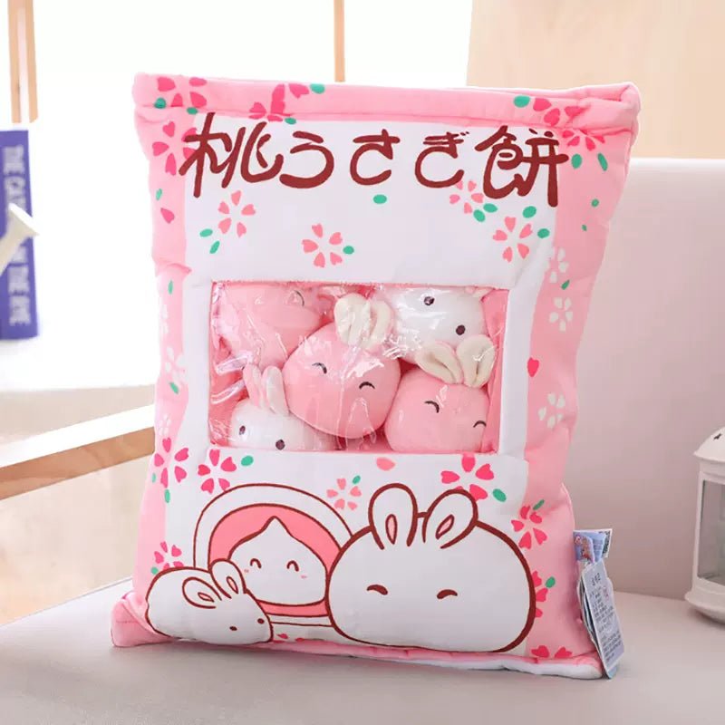 Cute Plush Toy Soft Throw Pillow Stuffed Animal Toys - Kirakira World - grungestyle - kawaii fashion -kawaii store-kawaii aesthetic - kawaiistyle