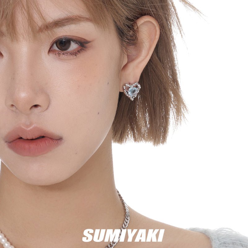 Pink Sky Zircon Earring - Kirakira World