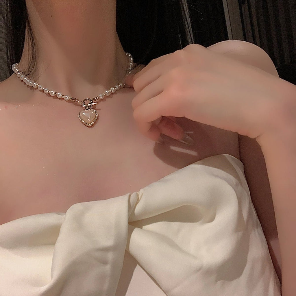 Love Pearl Necklace - Kirakira World