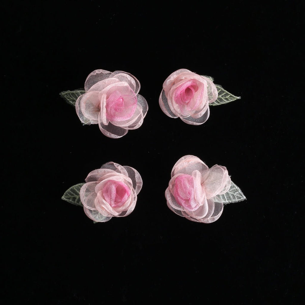 4PC Camellia Blossom Hairpins - Kirakira World