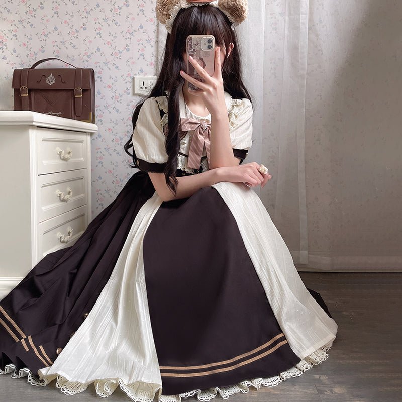 Star Chocolate Dress - Kirakira World