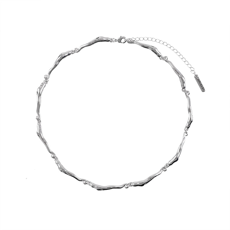 Simple Metal Necklace - Kirakira World