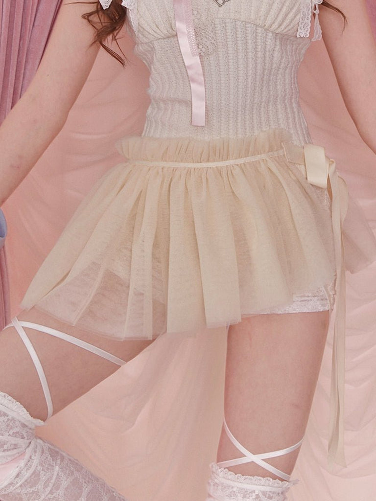 Soft Ballet Gauze Skirt - Kirakira World