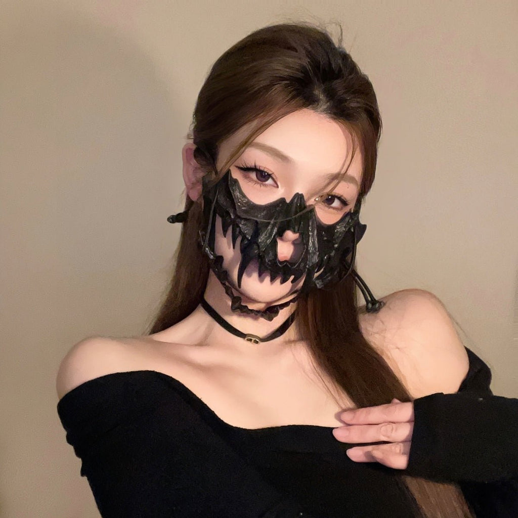 Dark Bone Skull Mask - Kirakira World