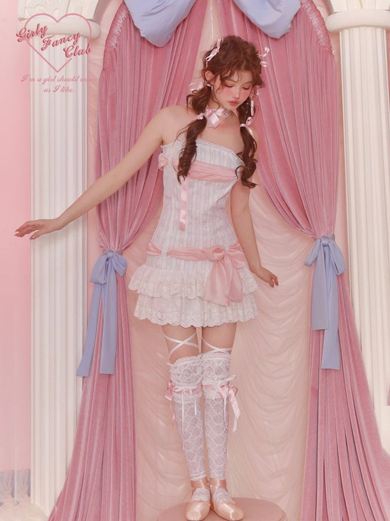 Pink Ribbon Ballet Enchant Dress - Kirakira World