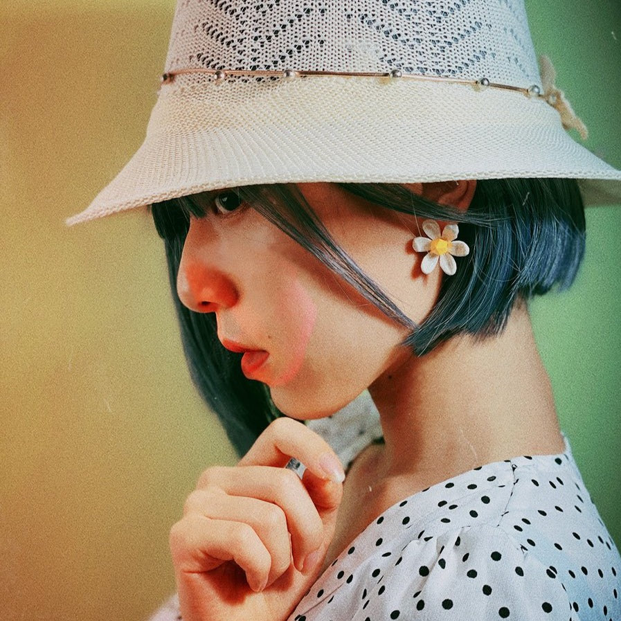 YS. Summer Daisy Flower Earring - Kirakira World