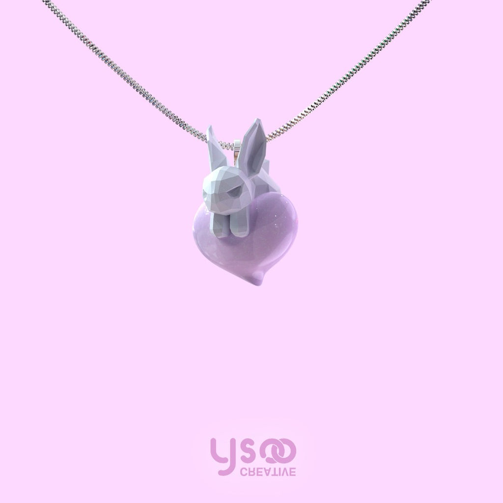 Luminous Love Rabbit Necklace - Kirakira World