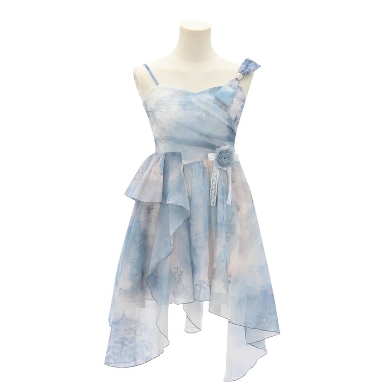 Aqua Moonlight Camisole Dress - Kirakira World