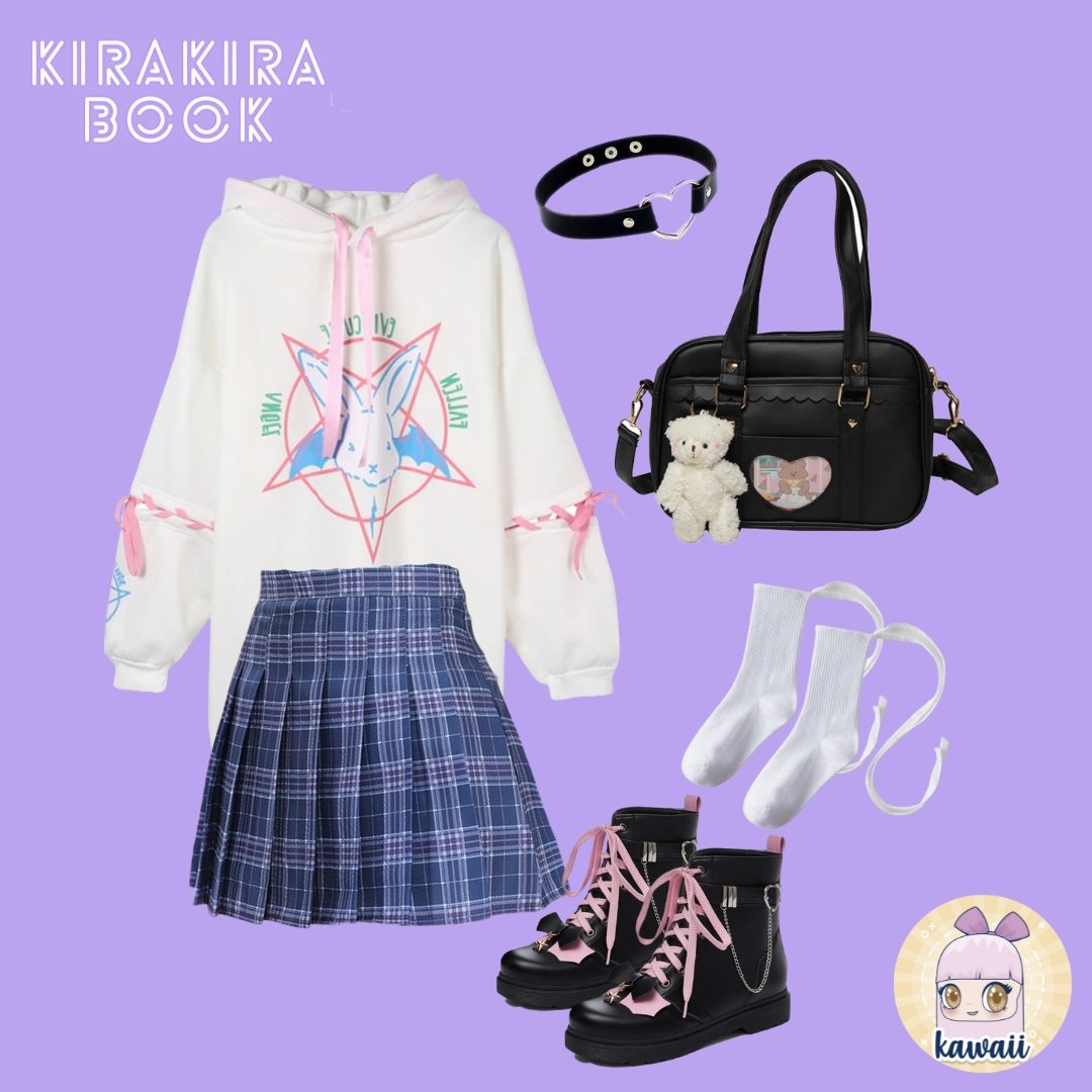 Pastel Goth Box #4 - Kirakira World - kawaii fashion - pastel goth - jfashion-kawaii aesthetic - kawaiistyle