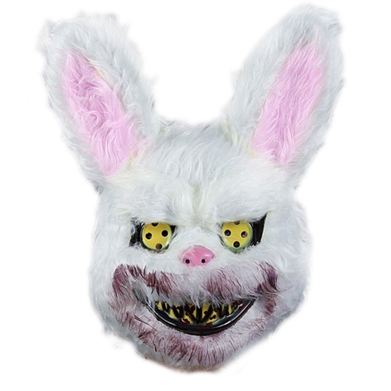 Halloween Costume Bloody Bunny Bear Scary Mask - Kirakira World - grungestyle - kawaii fashion -kawaii store-kawaii aesthetic - kawaiistyle
