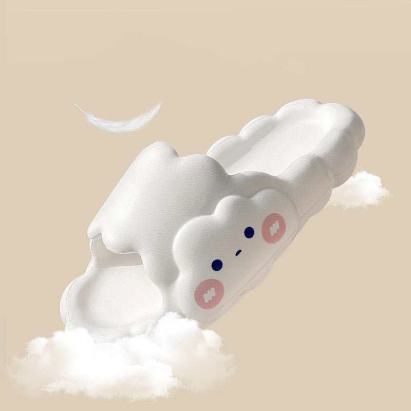 Cute Cloud Shape Slippers - Kirakira World - grungestyle - kawaii fashion -kawaii store-kawaii aesthetic - kawaiistyle