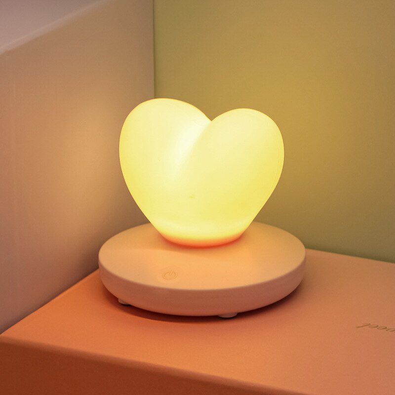Sweet Heart Touch Control LED Lamp - Kirakira World - grungestyle - kawaii fashion -kawaii store-kawaii aesthetic - kawaiistyle