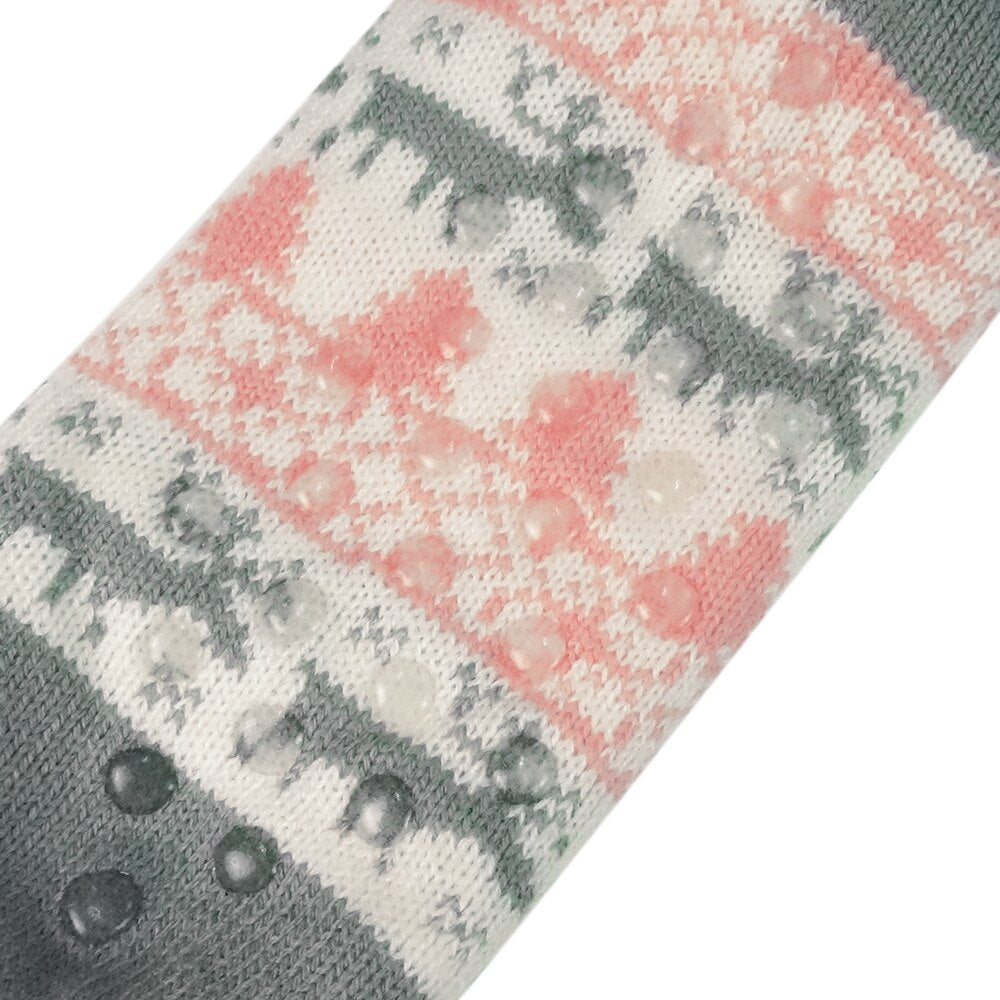 Sweet Xmas Reindeer Fleece Winter Socks - Kirakira World - grungestyle - kawaii fashion -kawaii store-kawaii aesthetic - kawaiistyle