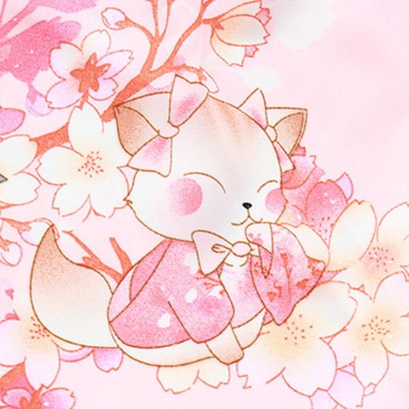 Sakura Floral Kimono Cosplay Lingerie - Kirakira World - grungestyle - kawaii fashion -kawaii store-kawaii aesthetic - kawaiistyle